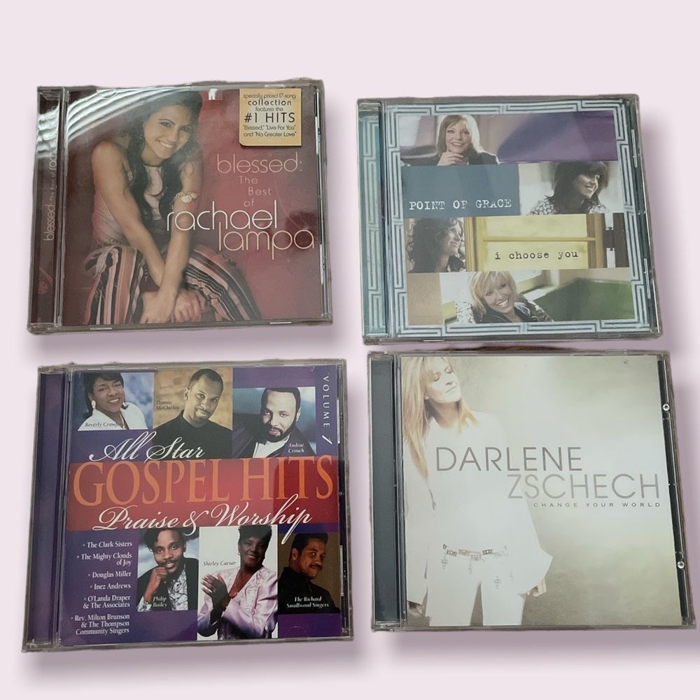 Lot of 4 religious cd